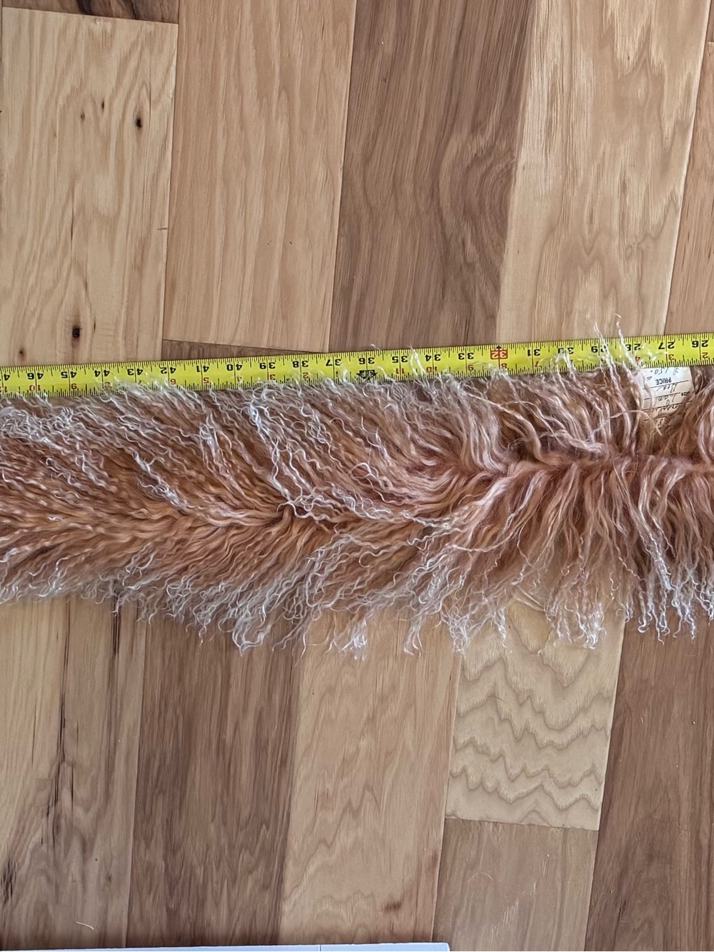 Mongolian Lamb Boa Scarf - Picture 5 of 6